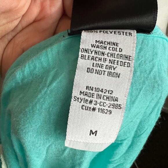 Vintage Blue Lace Babydoll Top Romantic Cottagecore Fairycore Medium - Picture 5 of 7